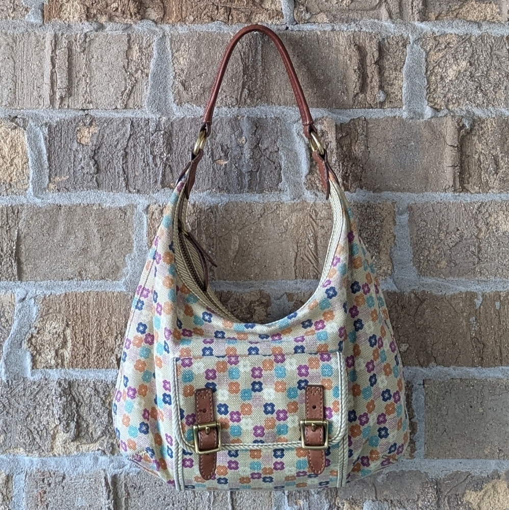 Floral Patterned Shoulder Bag
